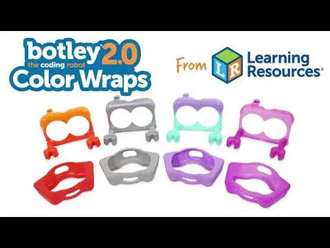 Learning Resources Botley ® 2.0 Color Wraps: Red & Silver Pack