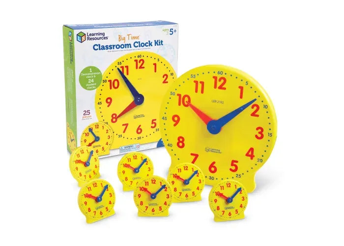 Learning Resources Big Time ™ Classroom Clock Kit