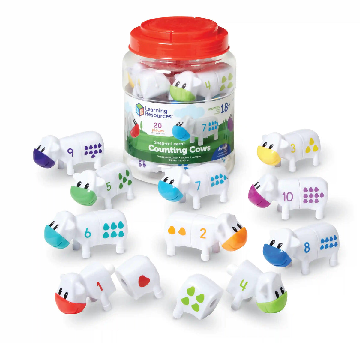 Learning Resources Snap-n-Learn ™ Counting Cows
