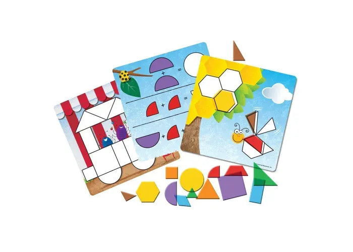 Learning Resources Shapes Don't Bug Me ™ Geometry Activity Set