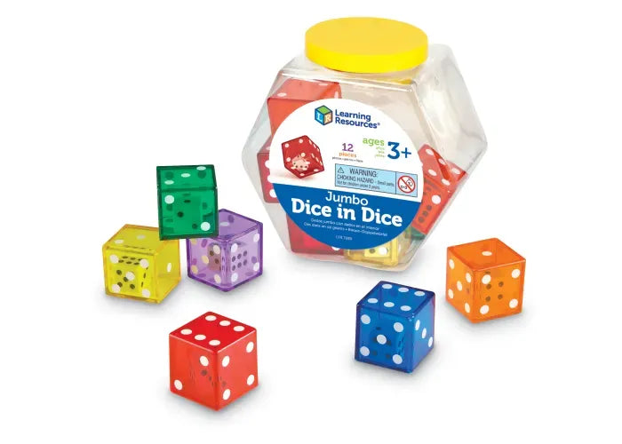 Learning Resources Jumbo Dice in Dice