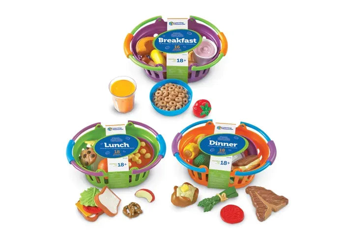 Learning Resources New Sprouts ® Breakfast, Lunch and Dinner Baskets