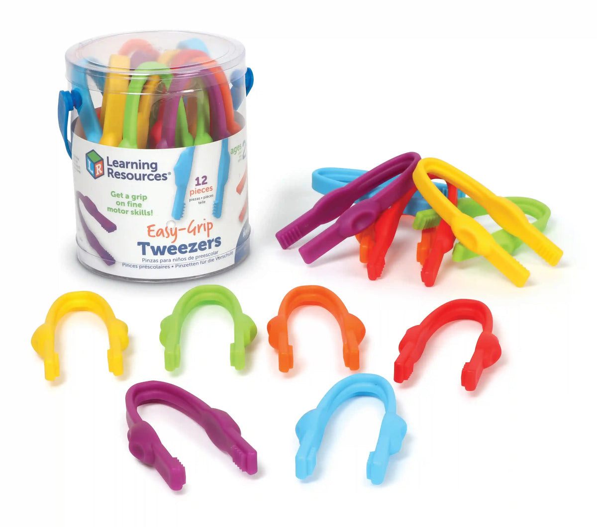 Learning Resources Easy-Grip Tweezers