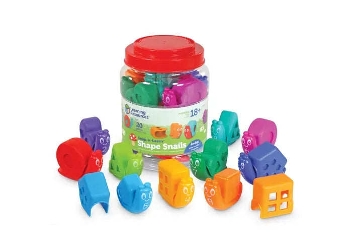 Learning Resources Snap-n-Learn ™ Shape Snails