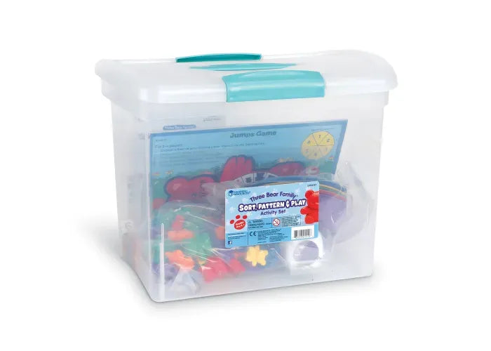 Learning Resources Three Bear Family ® Sort, Pattern & Play Activity Set