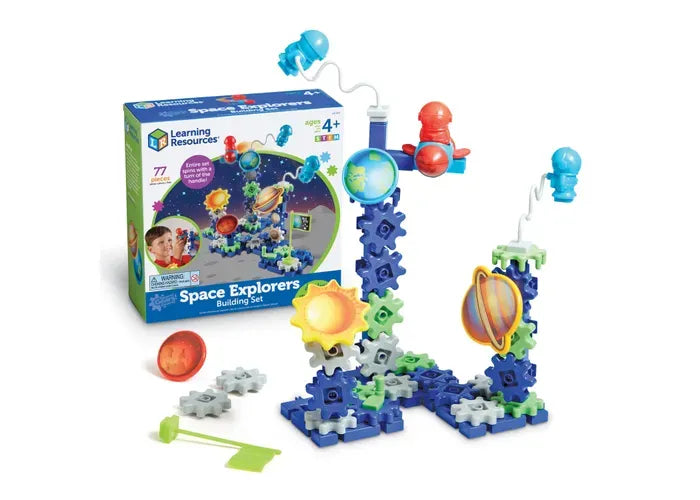 Learning Resources Gears! Gears! Gears! ® Space Explorers Building Set