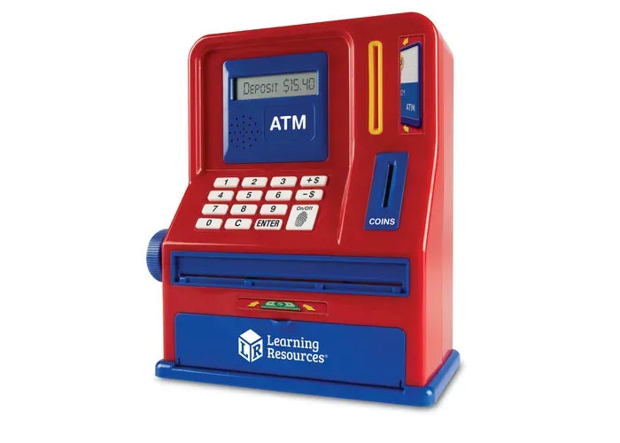 Learning Resources Pretend & Play ® Teaching ATM Bank Canadian Version