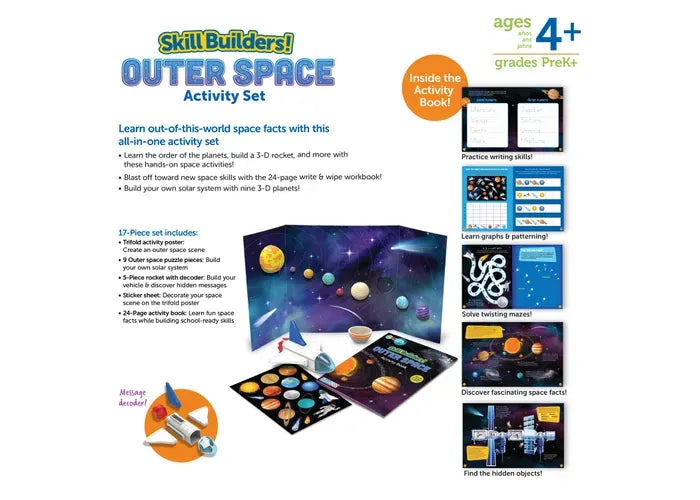 Learning Resources Skill Builders! Outer Space Activity Set