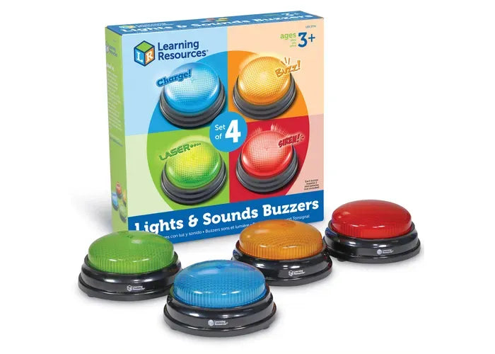 Learning Resources Lights and Sounds Buzzers