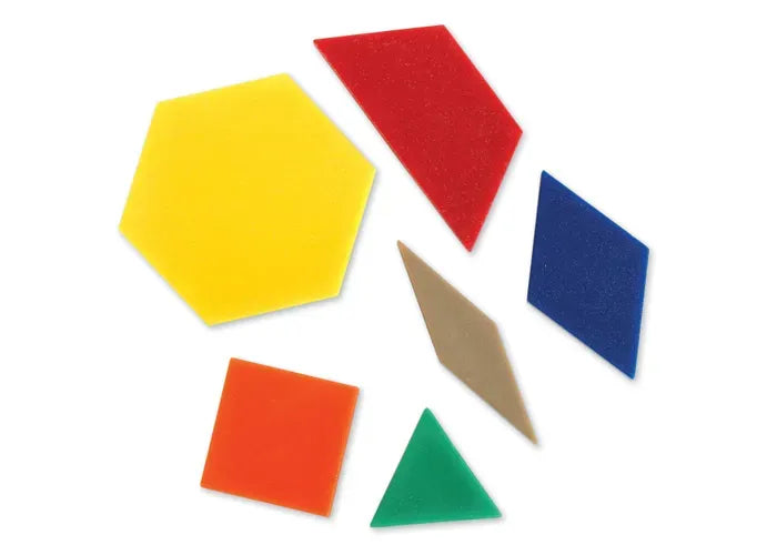 Learning Resources Pattern Blocks Smart Pack, Set of 50