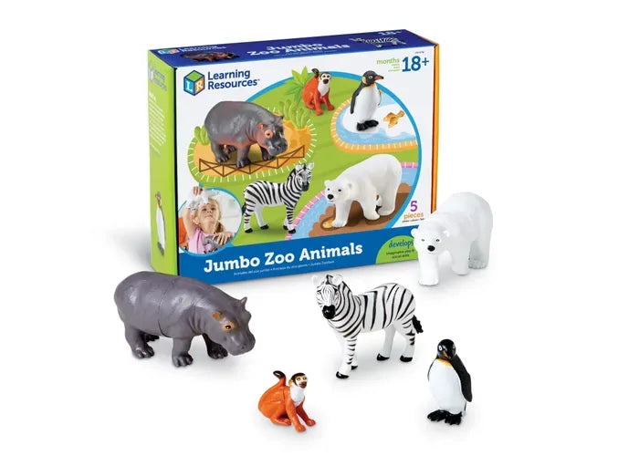 Learning Resources Jumbo Zoo Animals