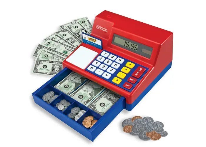 Learning Resources Pretend & Play ® Calculator Cash Register