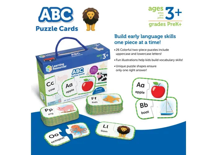 Learning Resources ABC Puzzle Cards