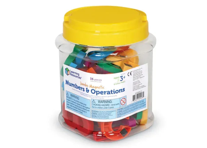 Learning Resources Jumbo Magnetic Numbers & Operations