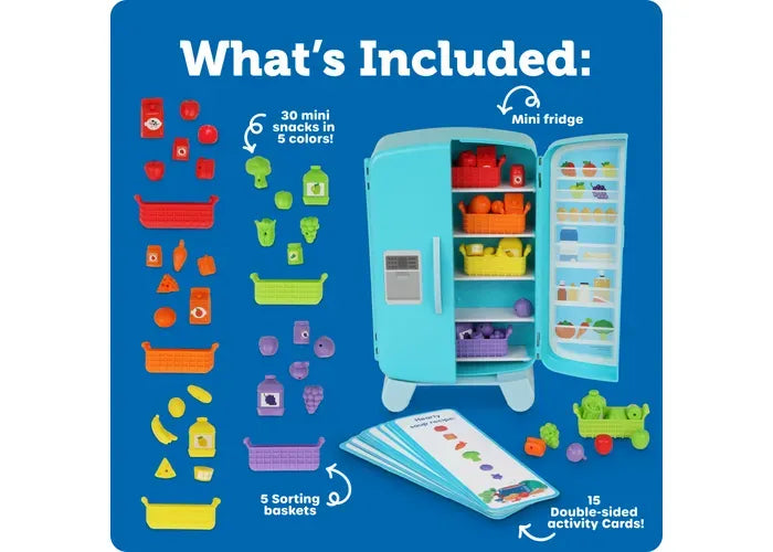 Learning Resources Sorting Snacks Mini Fridge