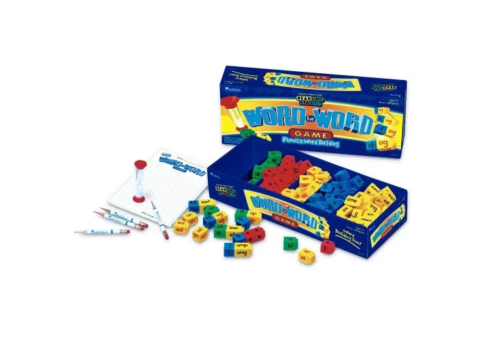 Learning Resources Reading Rods ® Word for Word ® Game: Phonics Word Building