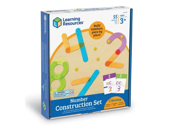 Learning Resources Number Construction Math Activity Set