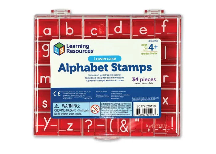 Learning Resources Lowercase Alphabet Stamps