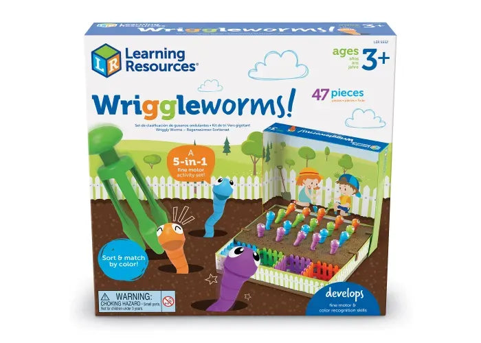 Learning Resources Wriggleworms! Fine Motor Activity Set