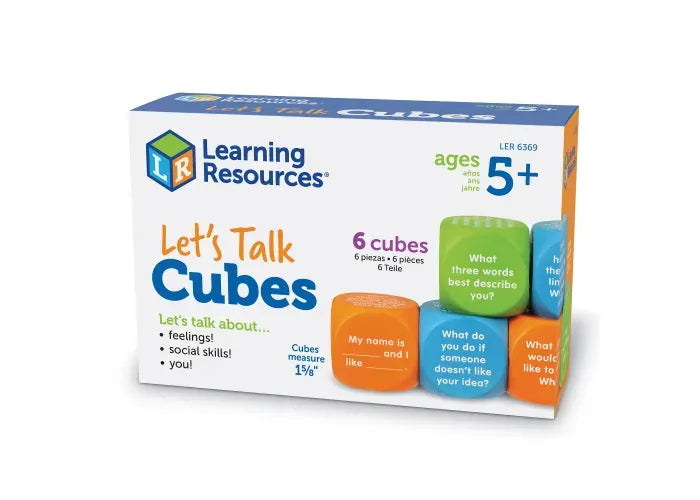 Learning Resources Let's Talk Cubes
