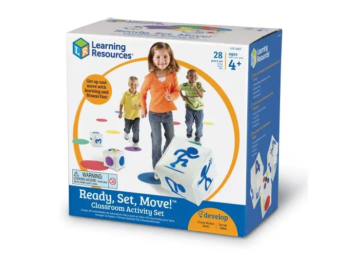 Learning Resources Ready, Set, Move ™ Classroom Activity Set