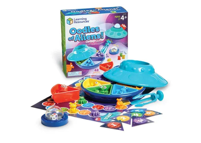 Learning Resources Oodles of Aliens ™ Sorting Saucer