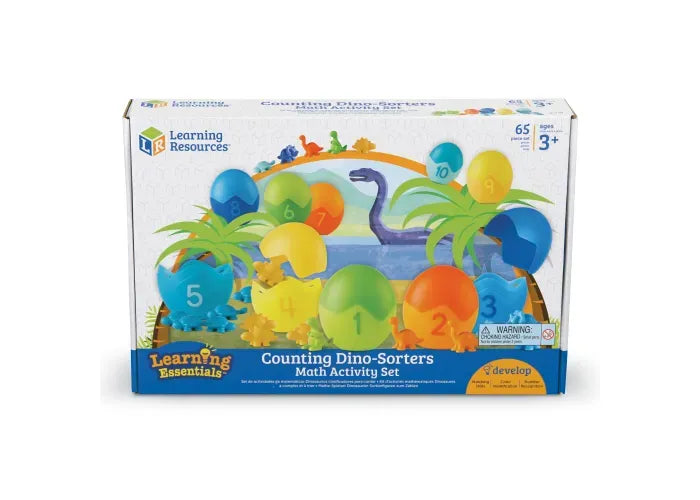 Learning Resources Counting Dino-Sorters Math Activity Set