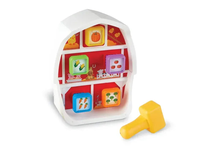 Learning Resources Peeksville ® Barnyard Pounding Bench