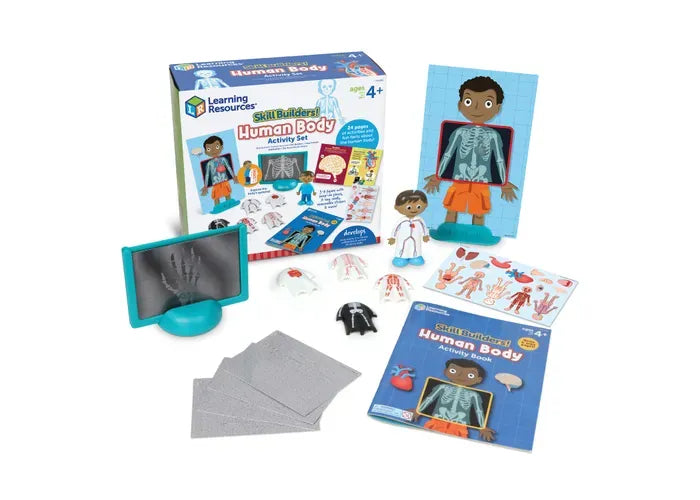 Learning Resources Skill Builders! Human Body Activity Set