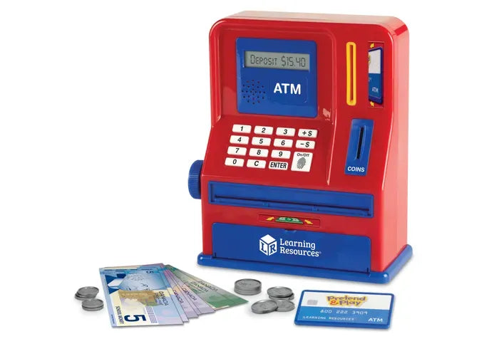 Learning Resources Pretend & Play ® Teaching ATM Bank Canadian Version