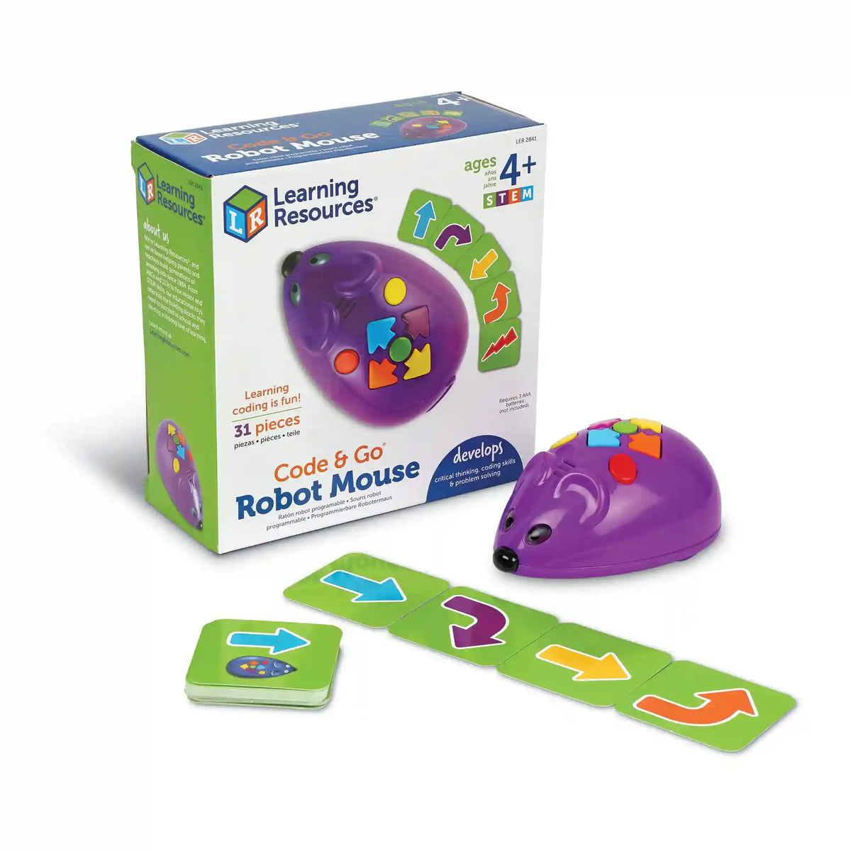 Learning Resources Code & Go ® Robot Mouse