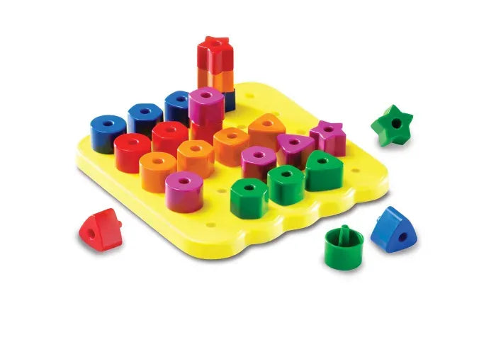 Learning Resources Stacking Shapes Pegboard