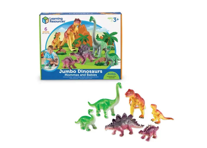 Learning Resources Jumbo Dinosaurs - Mommas and Babies