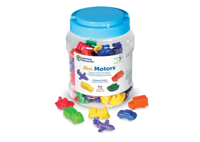 Learning Resources Mini Motors ® Counters, Set of 72