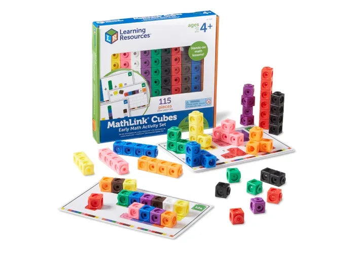 Learning Resources MathLink ® Cubes Early Math Activity Set