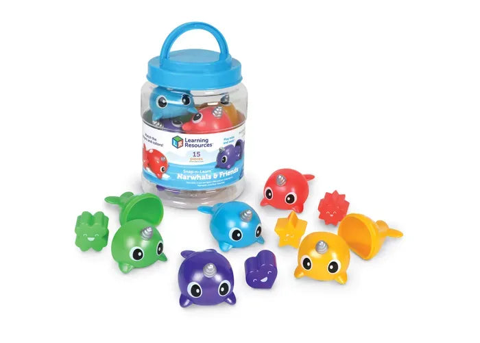 Learning Resources Snap-n-Learn ™ Narwhals and Friends