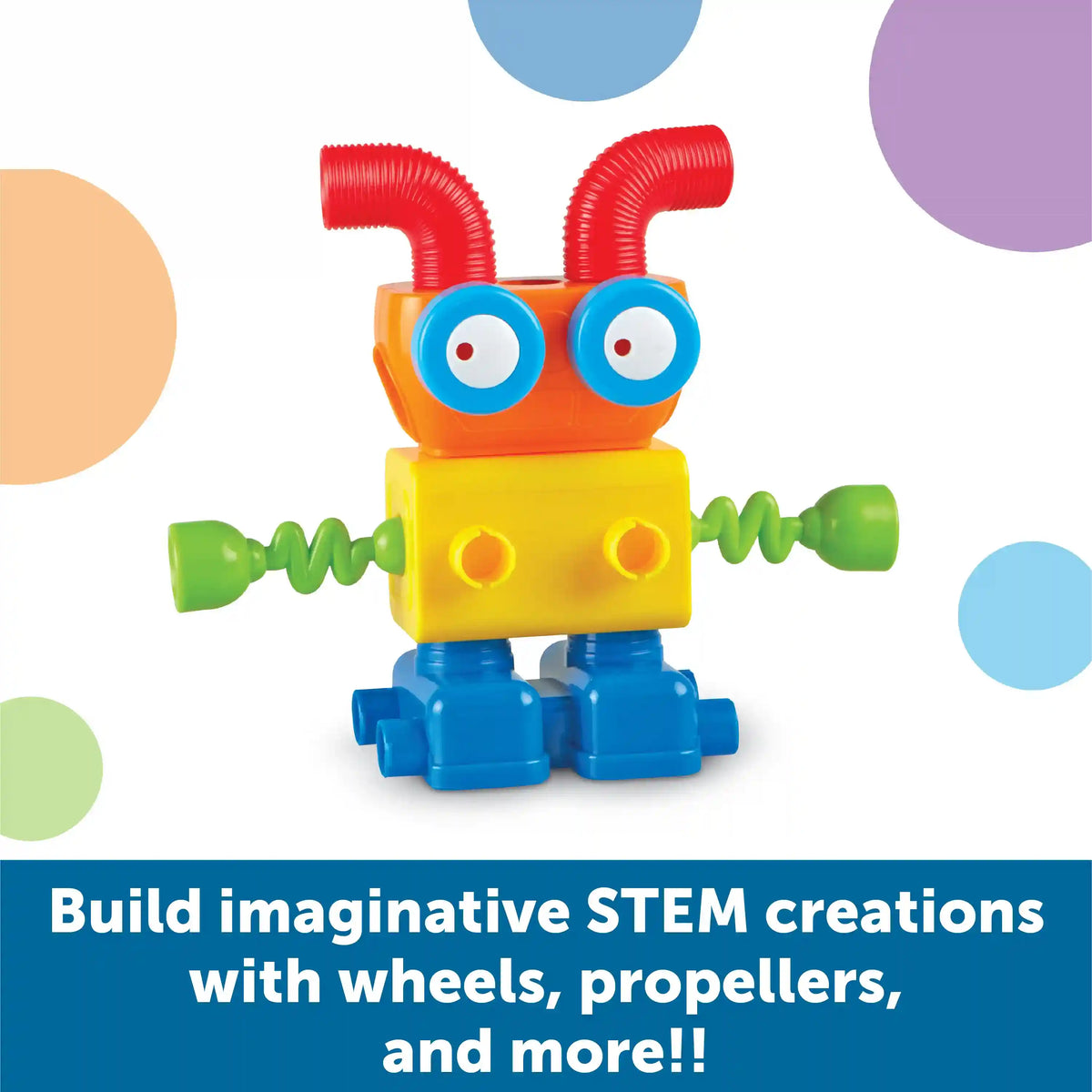 Learning Resources 1-2-3 Build It! ™ Robot Factory