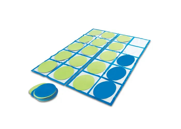 Learning Resources Ten-Frame Floor Mat Activity Set