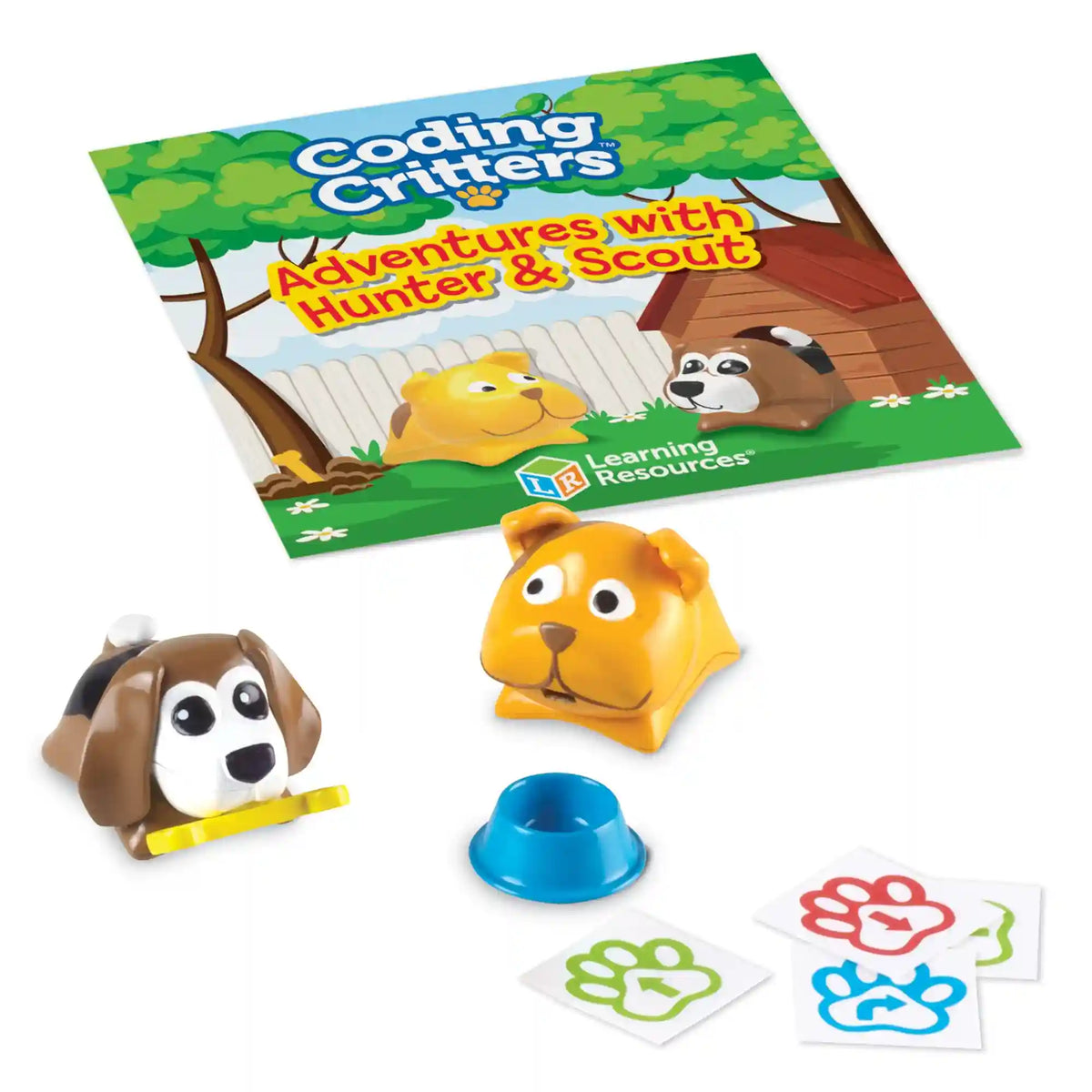 Learning Resources Coding Critters ® Pair-a-Pets: Adventures with Hunter & Scout