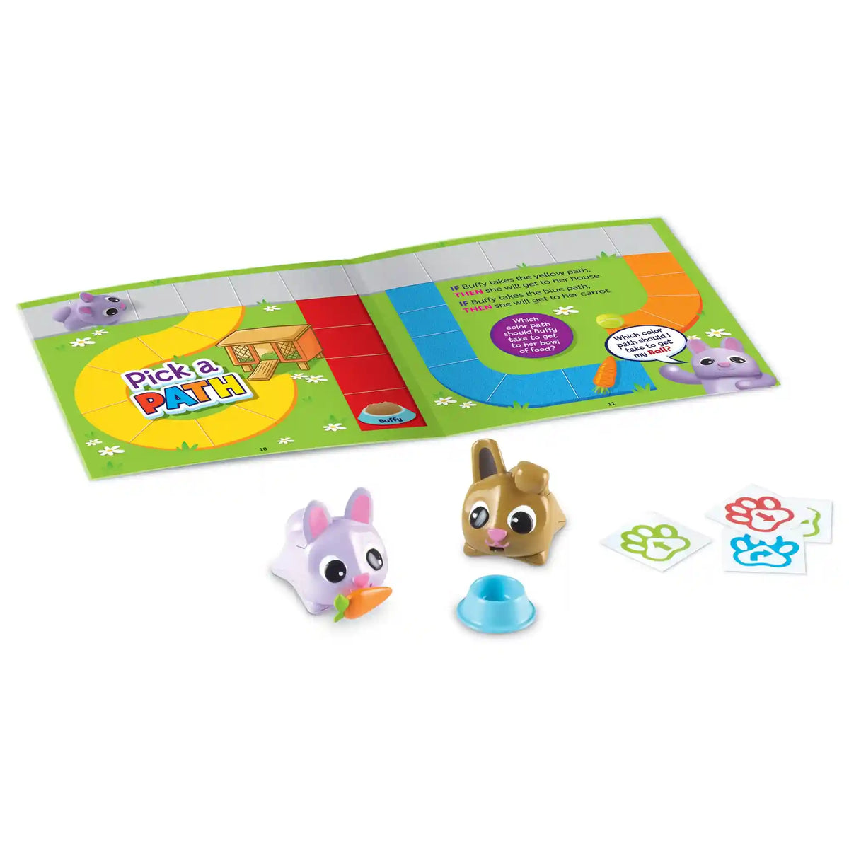 Learning Resources Coding Critters ® Pair-a-Pets: Adventures with Fluffy & Buffy
