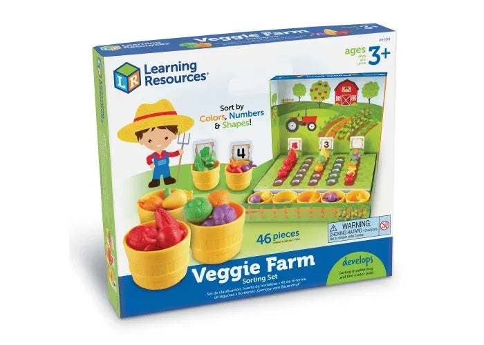 Learning Resources Veggie Farm Sorting Set