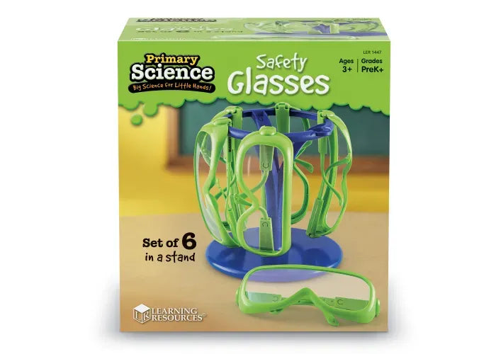 Learning Resources Primary Science ® Safety Glasses with Stand