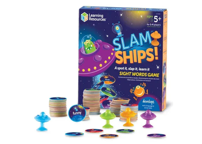 Learning Resources Slam Ships! Sight Words Game