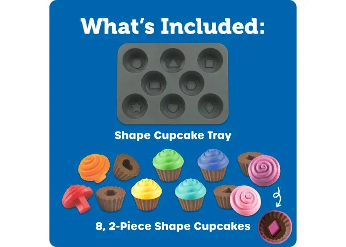 Learning Resources Smart Snacks ® Shape Sorting Cupcakes