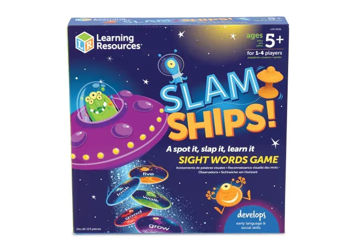 Learning Resources Slam Ships! Sight Words Game