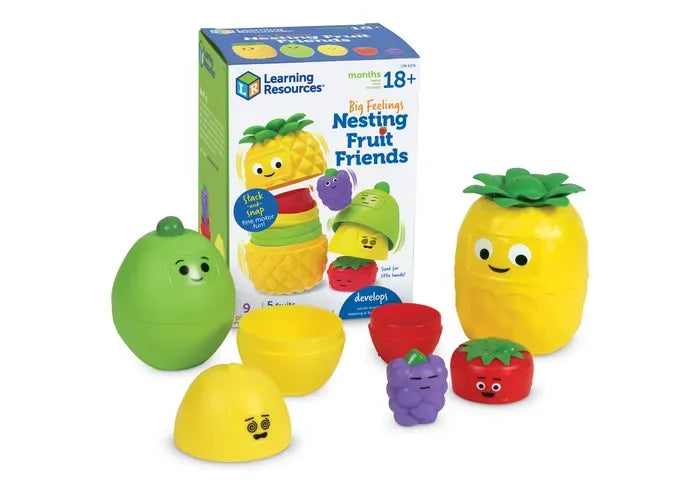 Learning Resources Big Feelings Nesting Fruit Friends