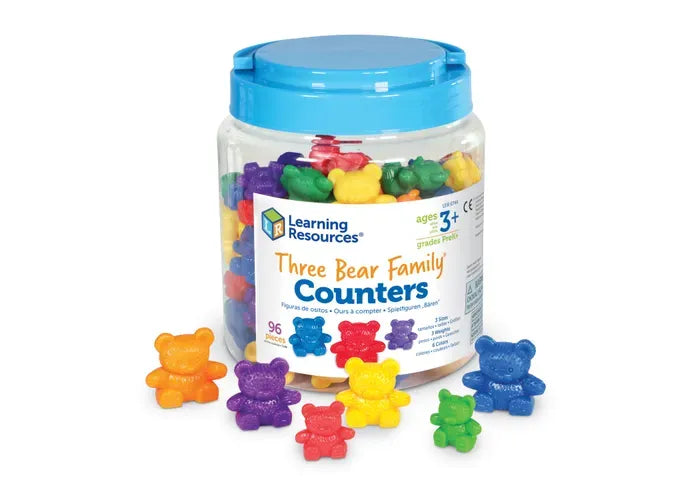 Learning Resources Three Bear Family ® Counters, Set of 96