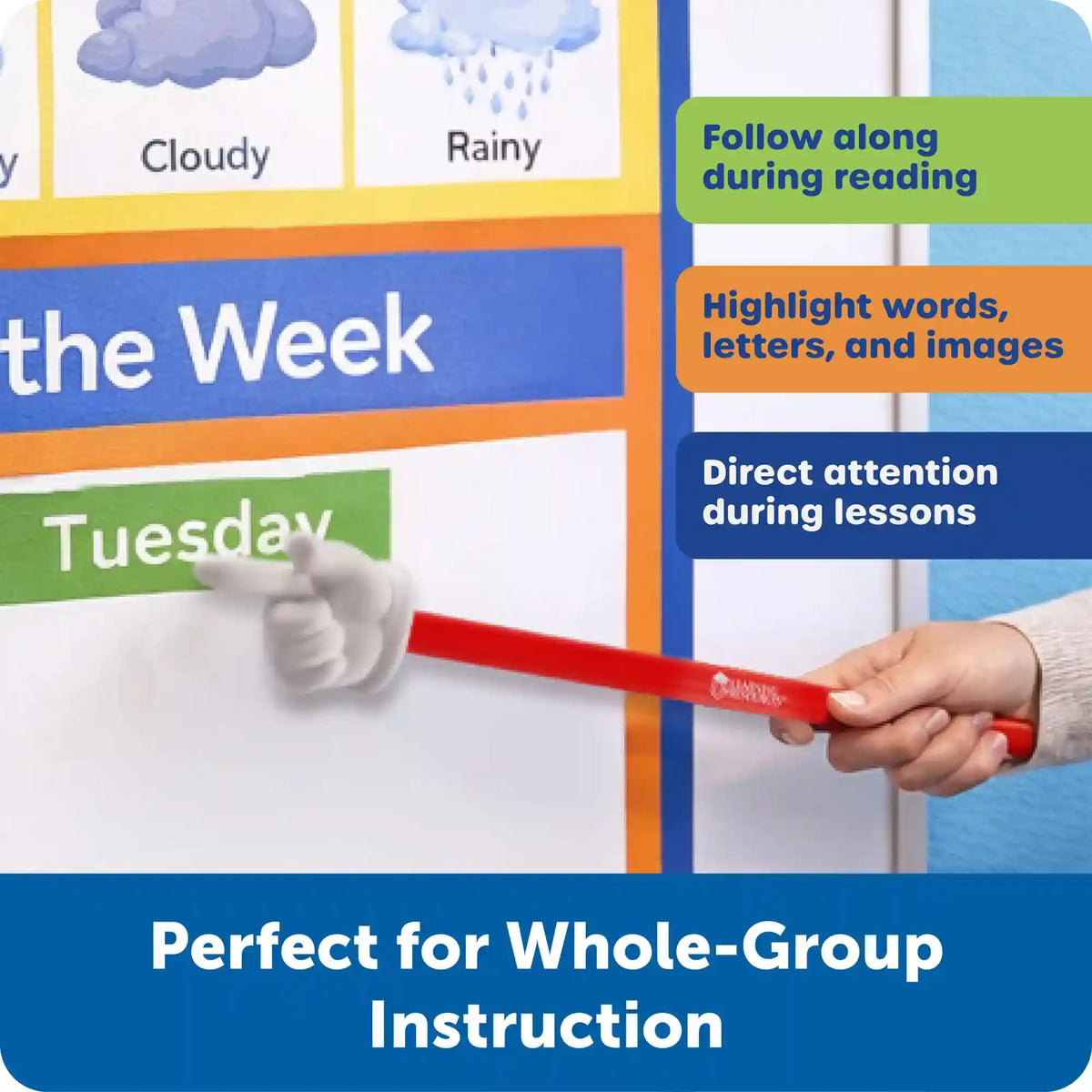 Learning Resources 15" Hand Pointers, Set of 3