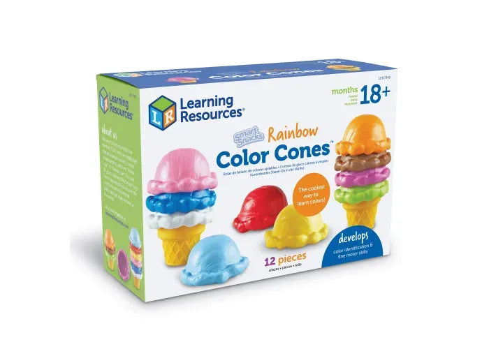 Learning Resources Smart Snacks ® Rainbow Color Cones