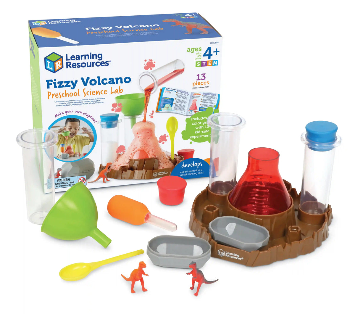 Learning Resources Fizzy Volcano Preschool Science Lab